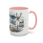 Khuvsgul Lake Mug, Mongolia Travel Souvenir, Bucket List Gift, Accent Ceramic Coffee Mug 11oz 15oz