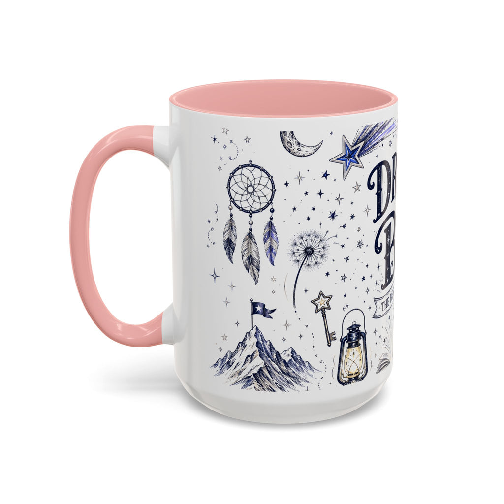 Dream Big Coffee Mug | Class of 2026 Graduation Gift | Accent Color Ceramic 11oz 15oz