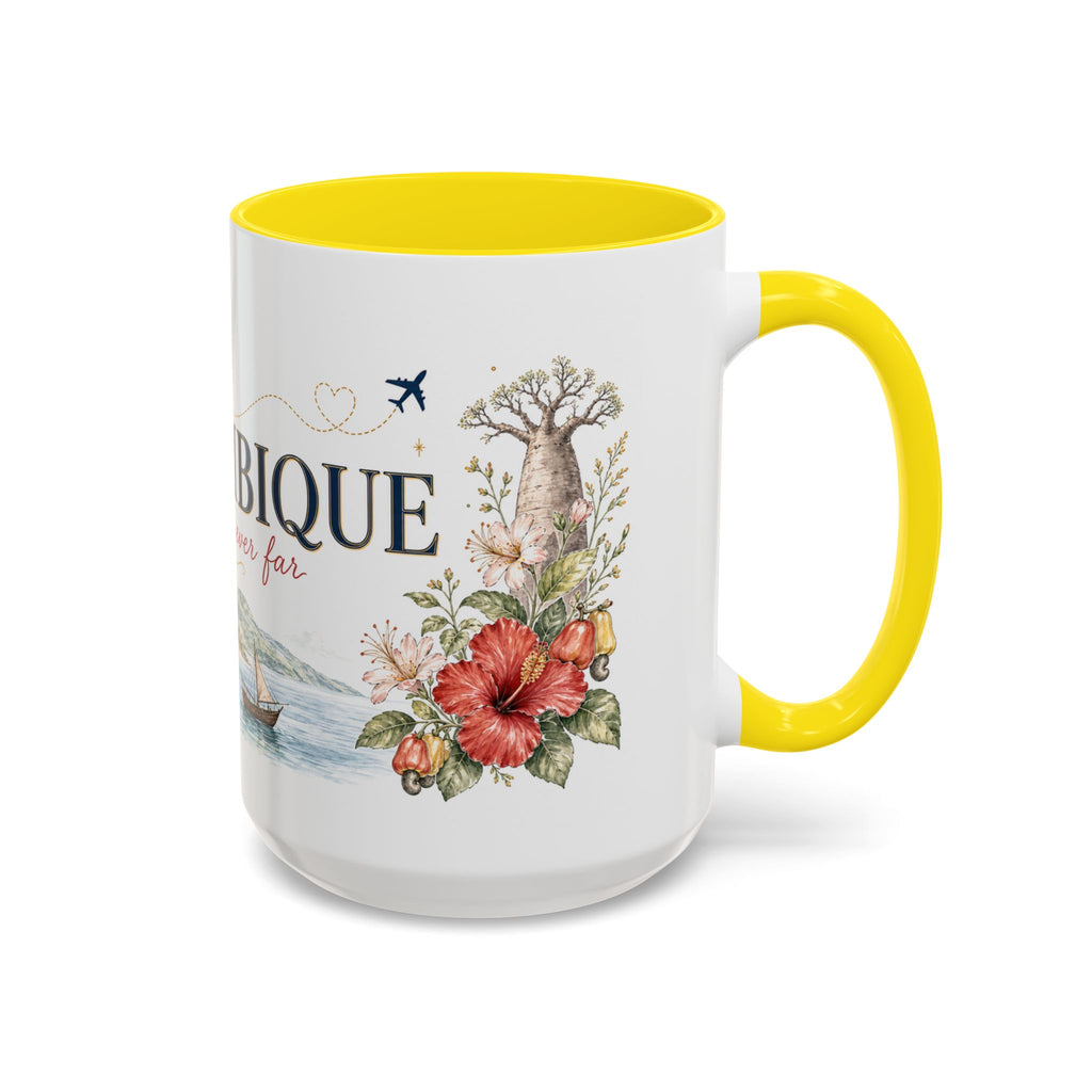 Mozambique Home Country Mug | Moving Away Gift | Long Distance Friendship | 11 oz 15 oz Accent Mug