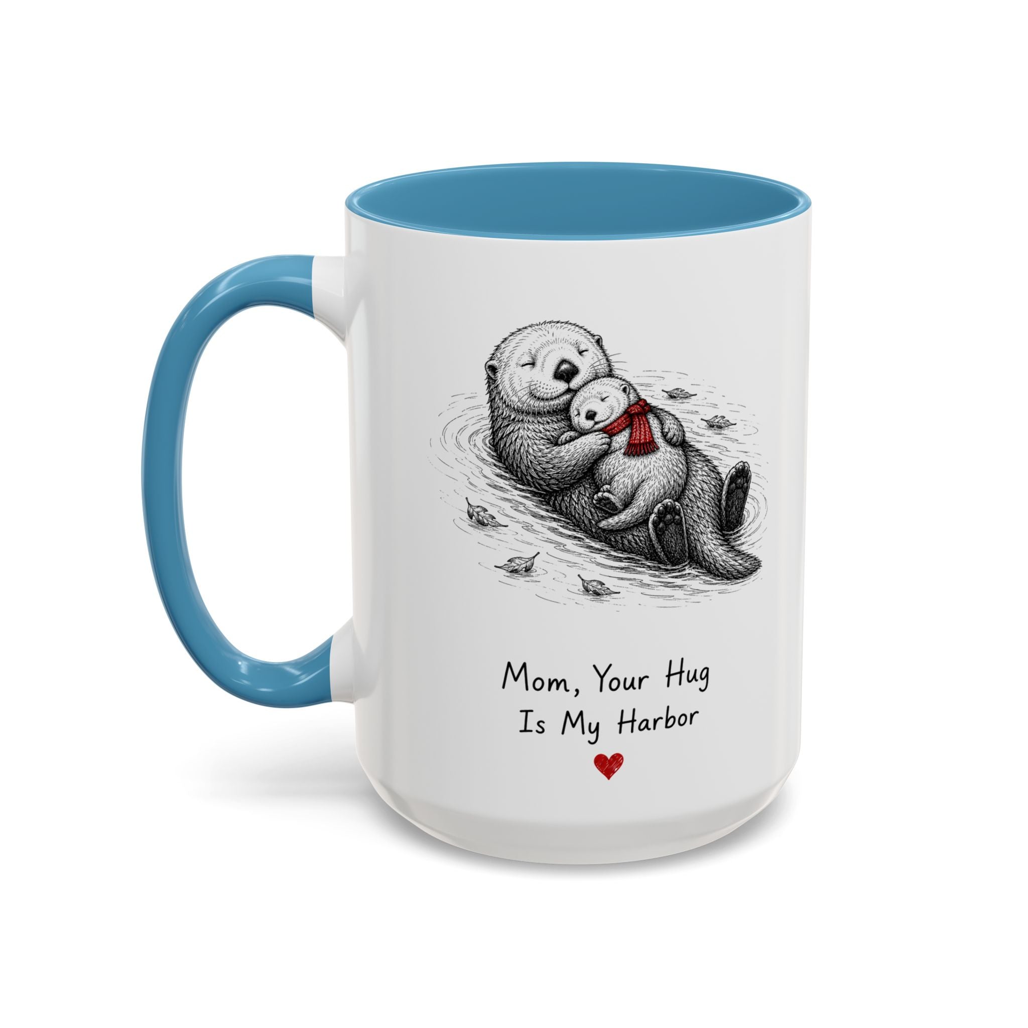 Otter Mom Coffee Mug | Safe Harbor Hug | Mother's Day Gift