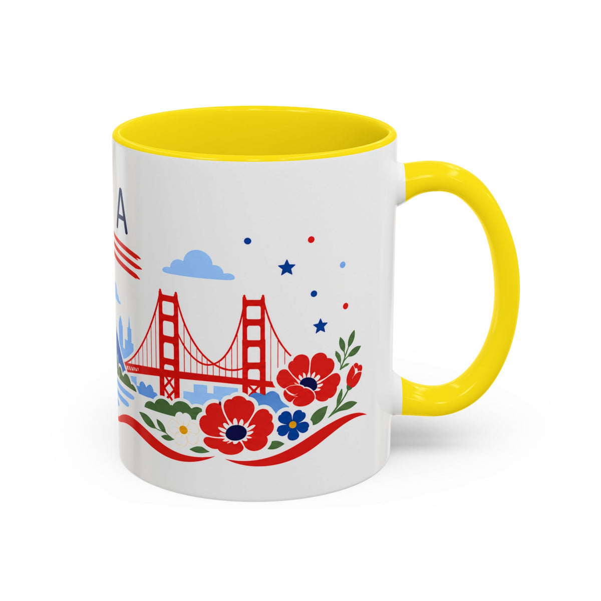 United States Coffee Mug | Travel Souvenir Accent Mug | Country Gift Ceramic Cup 11oz 15oz