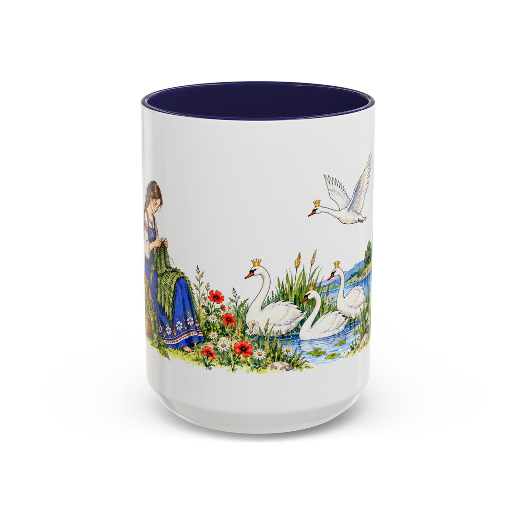 The Wild Swans Mug | Storybook Fairy Tale Accent Coffee Mug | EveryLegend