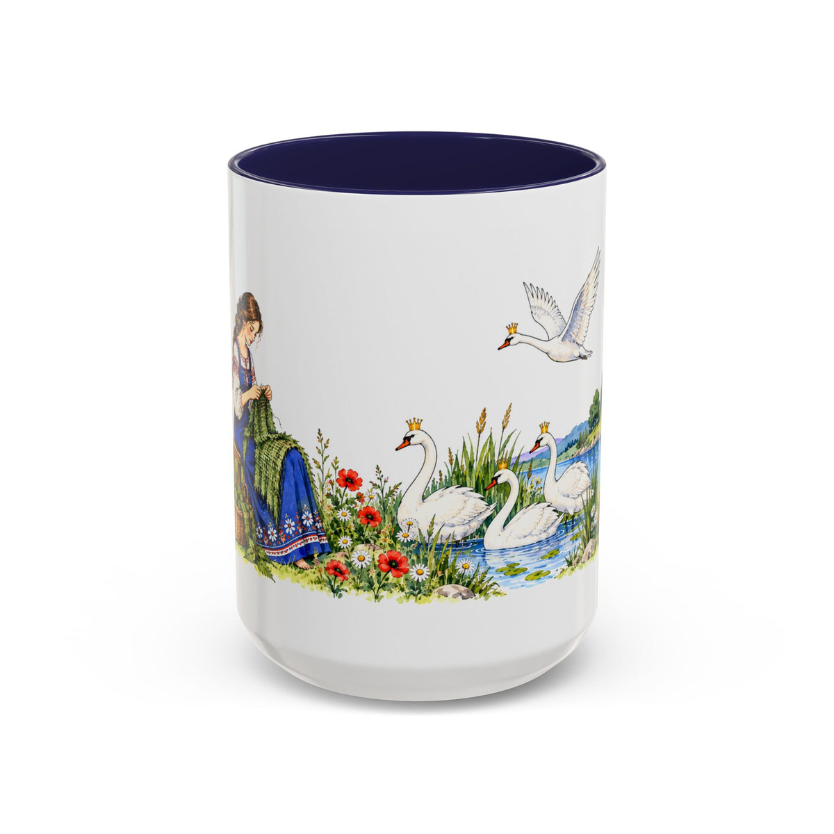 The Wild Swans Mug | Storybook Fairy Tale Accent Coffee Mug | EveryLegend