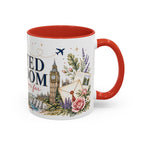 United Kingdom Home Country Mug | Moving Away Gift | Long Distance Friendship | 11 oz 15 oz Accent Mug