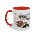 Shenandoah National Park Coffee Mug | Virginia Blue Ridge Hiking Autumn Gift | Accent Color Ceramic 11oz 15oz