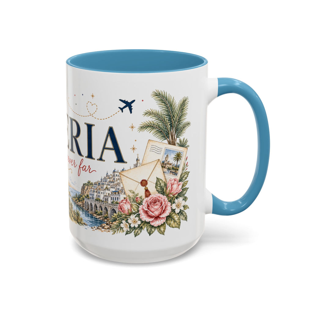 Algeria Home Country Mug | Moving Away Gift | Long Distance Friendship | 11 oz 15 oz Accent Mug