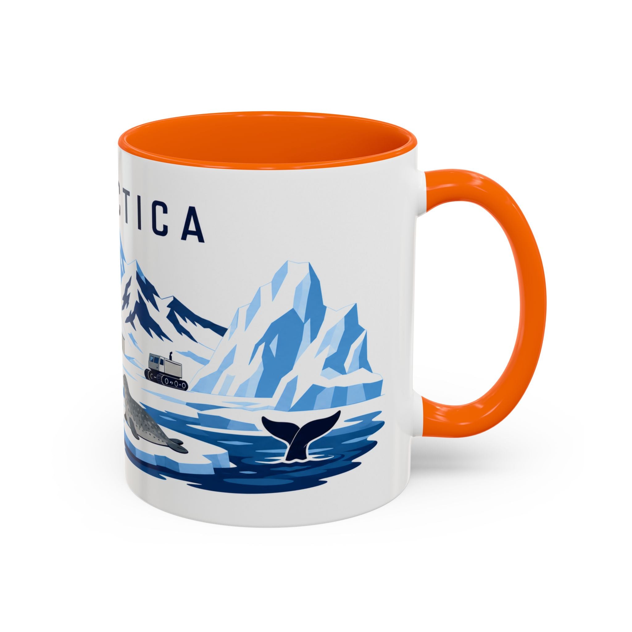 Antarctica Coffee Mug | Travel Souvenir Accent Mug | Country Gift Ceramic Cup 11oz 15oz