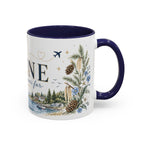 Maine State Mug | Moving Away, Long Distance Friendship Gift | 11oz 15oz Accent Mug