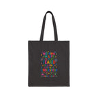 Inspirational Quote Tote Bag | Colorful Canvas Bag | Positive Literary Gift