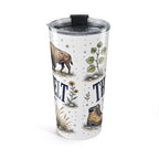 Theodore Roosevelt National Park 20oz Tumbler | North Dakota Badlands Bison Gift | Insulated Stainless Steel Travel Cup
