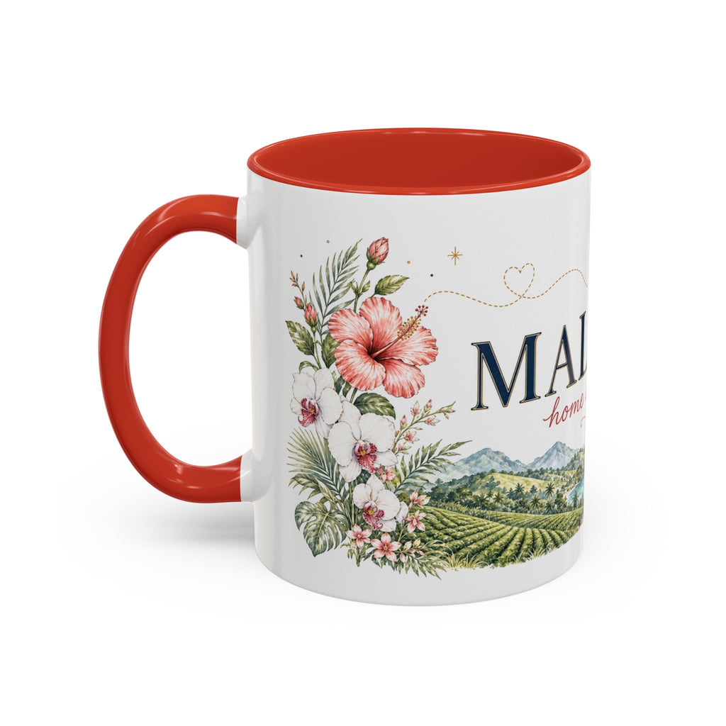 Malaysia Home Country Mug | Moving Away Gift | Long Distance Friendship | 11 oz 15 oz Accent Mug