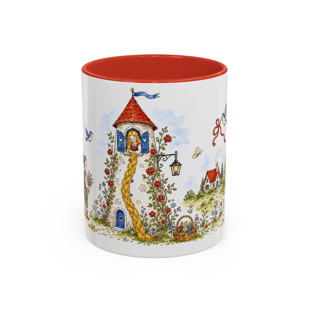 Rapunzel Mug | Tower Storybook Fairy Tale Accent Coffee Mug | EveryLegend