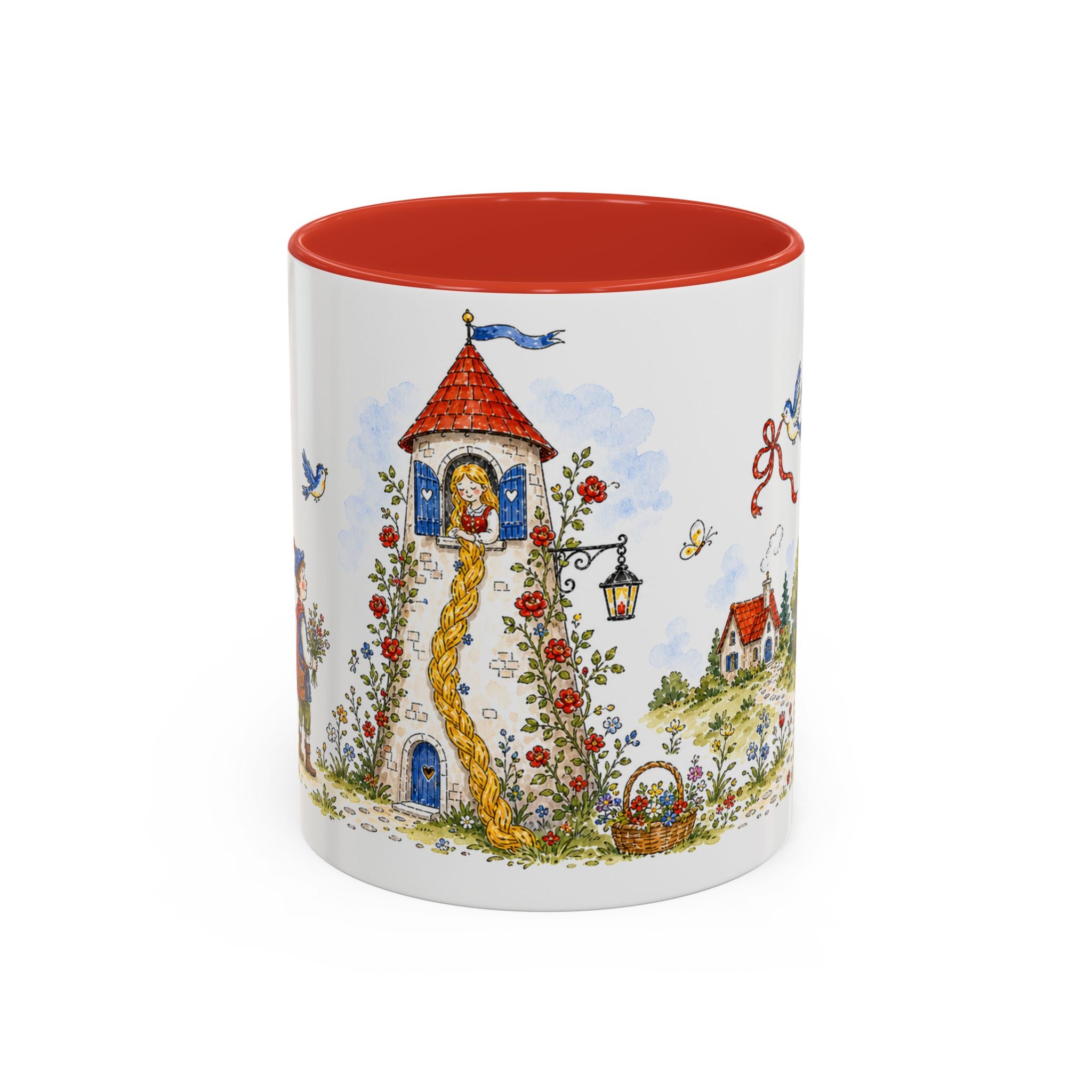 Rapunzel Mug | Tower Storybook Fairy Tale Accent Coffee Mug | EveryLegend