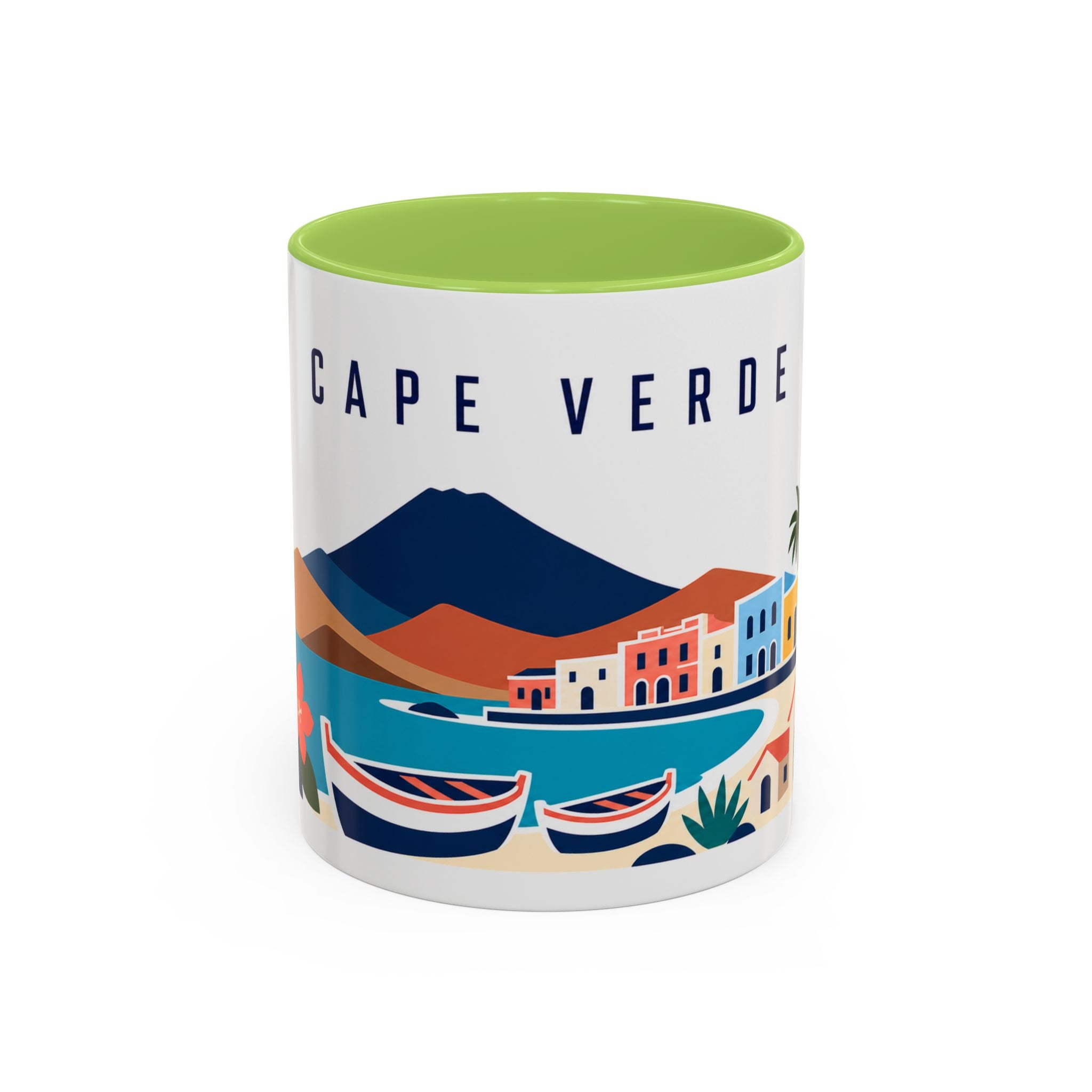 Cape Verde Coffee Mug | Travel Souvenir Accent Mug | Country Gift Ceramic Cup 11oz 15oz