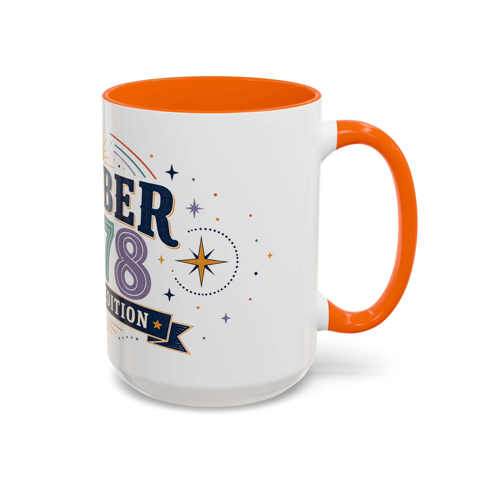 Custom Birthday Mug | Celestial Retro Design, Limited Edition (11oz or 15oz)