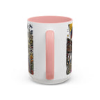 Colombia Soccer Coffee Mug | World Cup Fan Gift | Accent Color Ceramic 11oz 15oz Match Day Cup