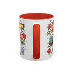 Hong Kong Illustrated Travel Mug | City Souvenir Accent Coffee Mug | 11oz 15oz Ceramic Cup