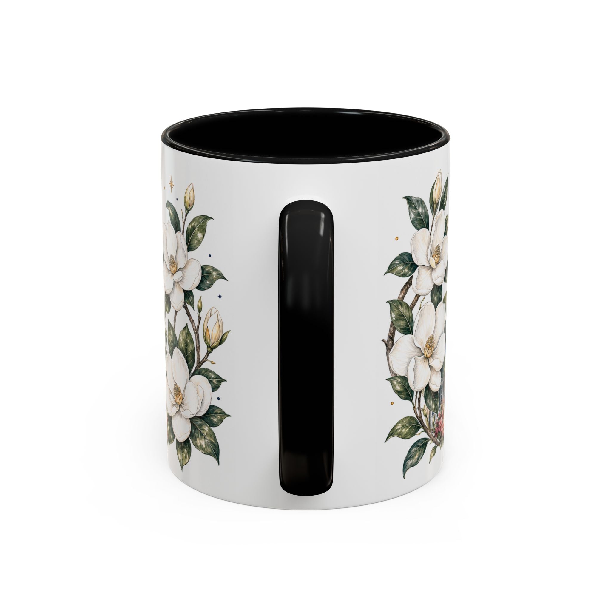 Mississippi State Map Mug | Moving Away, Homesick Gift | Botanical Accent Coffee Cup