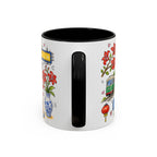 Hong Kong Illustrated Travel Mug | City Souvenir Accent Coffee Mug | 11oz 15oz Ceramic Cup