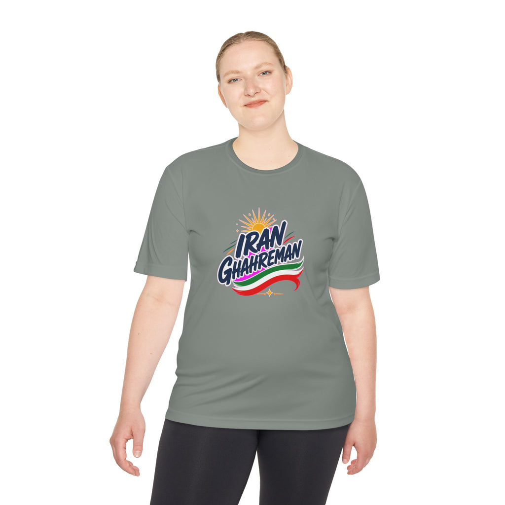 Iran Ghahreman Soccer Fan T-Shirt, Moisture-Wicking Sport Tee