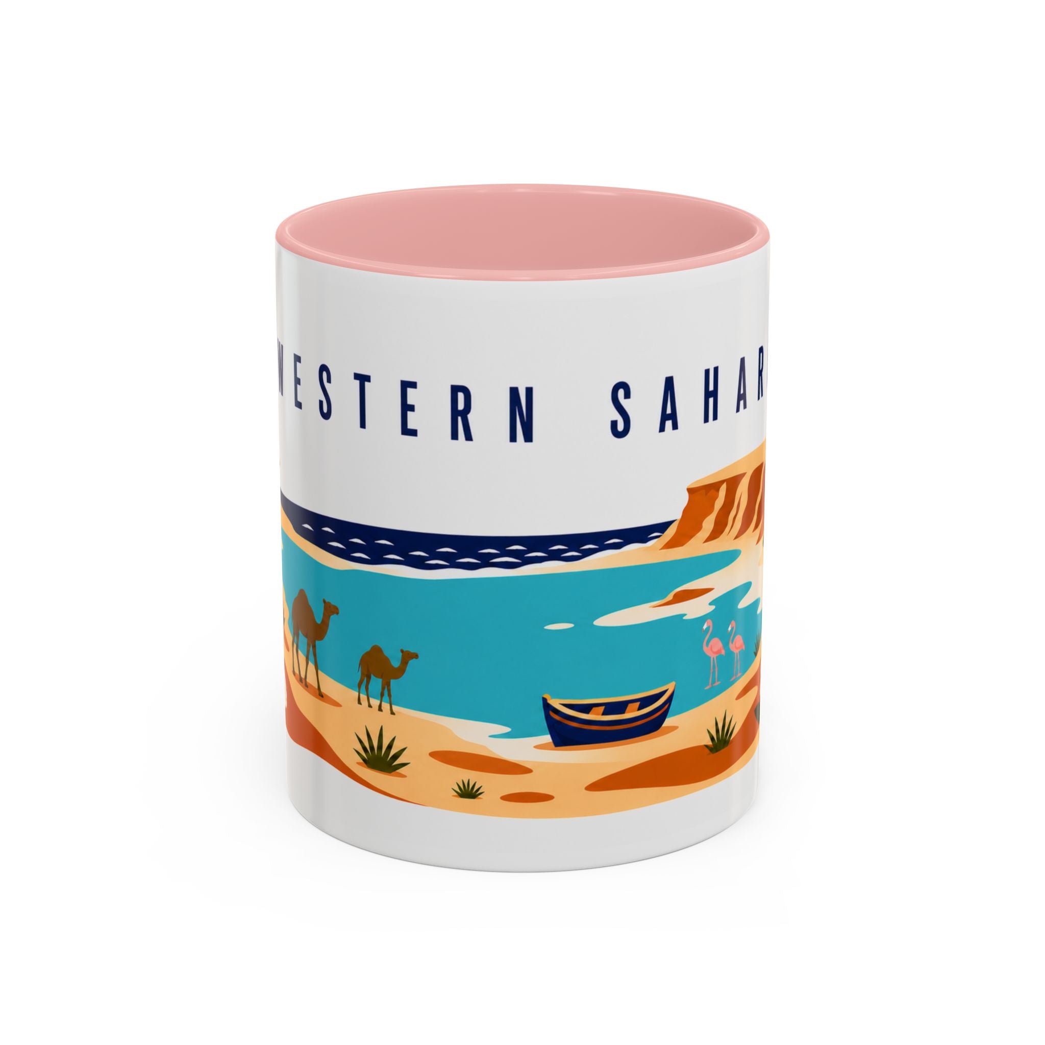 Western Sahara Coffee Mug | Travel Souvenir Accent Mug | Country Gift Ceramic Cup 11oz 15oz