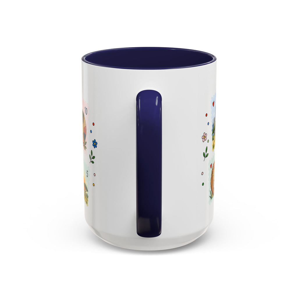 Nairobi Coffee Mug | Postage Stamp Collage Mug | Travel Souvenir Accent Cup 11oz 15oz