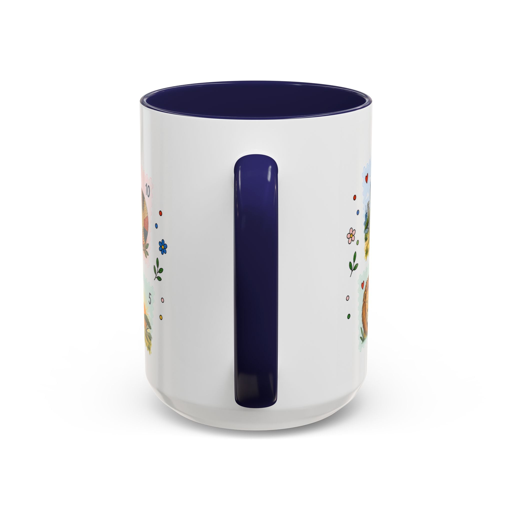 Nairobi Coffee Mug | Postage Stamp Collage Mug | Travel Souvenir Accent Cup 11oz 15oz