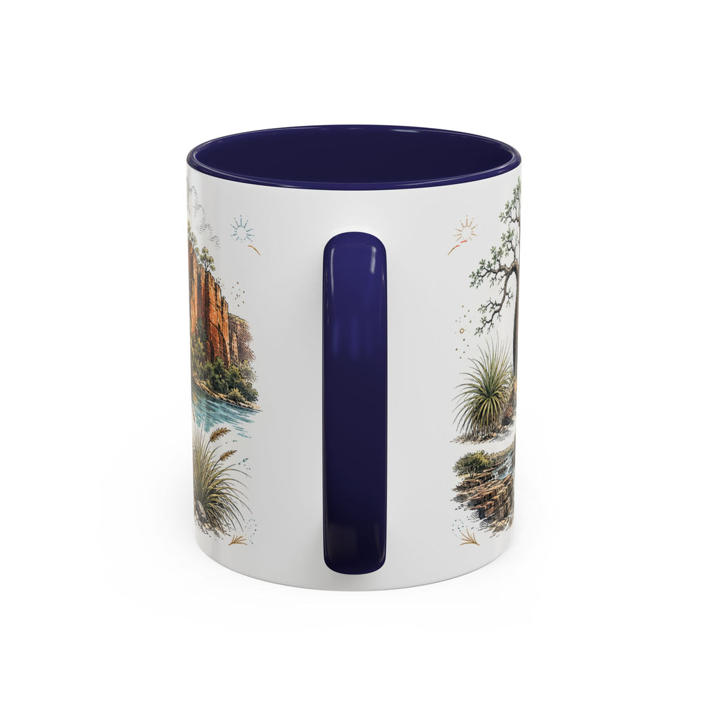 Kimberley Mug, Australia Travel Souvenir, Bucket List Gift, Accent Ceramic Coffee Mug 11oz 15oz
