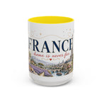 France Home Country Mug | Moving Away Gift | Long Distance Friendship | 11 oz 15 oz Accent Mug