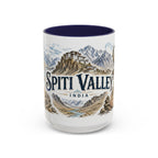 Spiti Valley Mug, India Travel Souvenir, Bucket List Gift, Accent Ceramic Coffee Mug 11oz 15oz