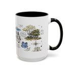 Indiana Dunes National Park Coffee Mug | Indiana Lake Michigan Beach Gift | Accent Color Ceramic 11oz 15oz