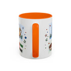 Dubai Coffee Mug | Postage Stamp Collage Mug | Travel Souvenir Accent Cup 11oz 15oz