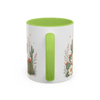 Arizona State Map Mug | Desert Landscape, Botanical Accents, Homesick Gift