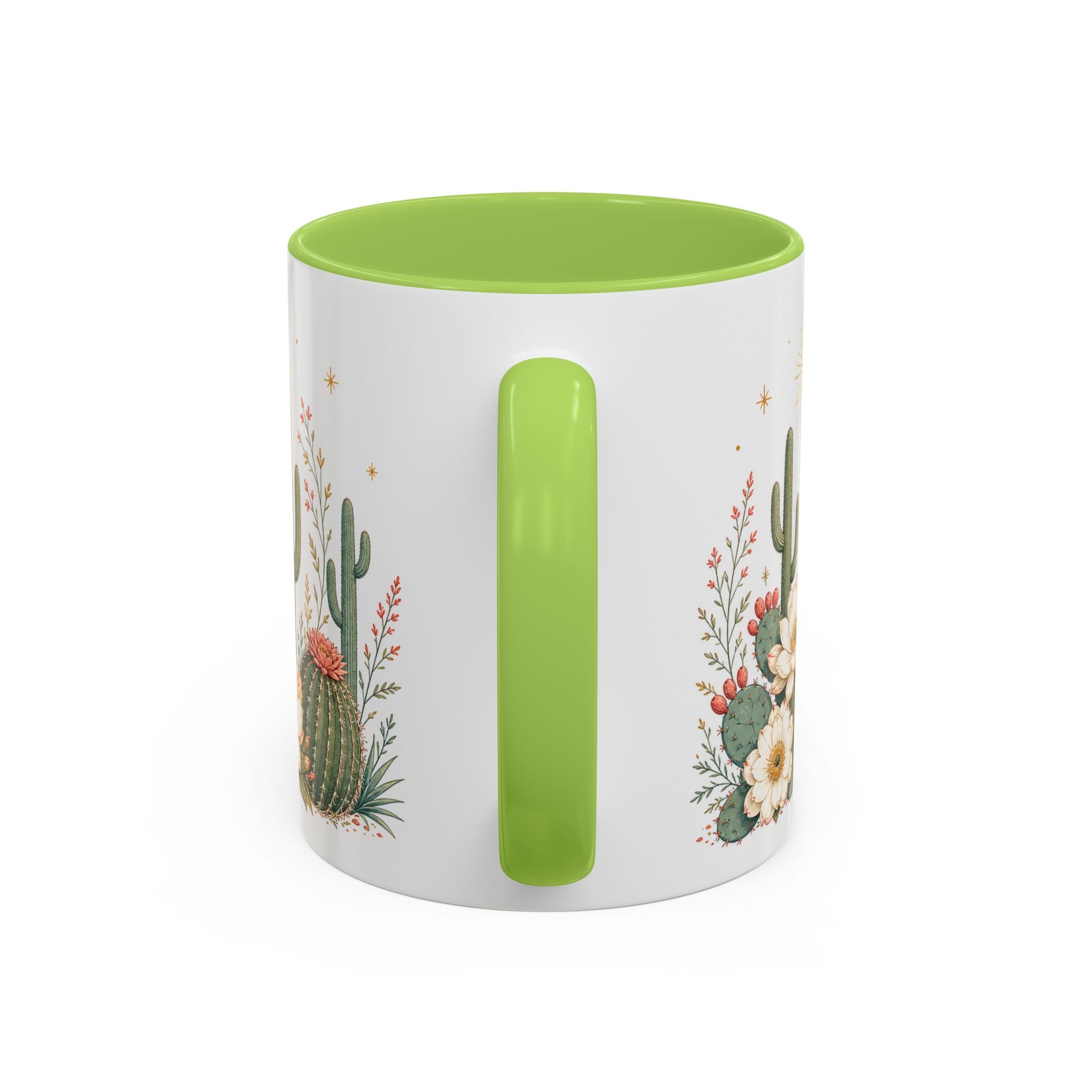 Arizona State Map Mug | Desert Landscape, Botanical Accents, Homesick Gift