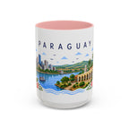 Paraguay Coffee Mug | Travel Souvenir Accent Mug | Place Gift Ceramic Cup 11oz 15oz