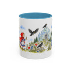The Seven Ravens Mug | Storybook Fairy Tale Accent Coffee Mug | EveryLegend