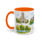 Tulsa Illustrated Travel Mug | City Souvenir Accent Coffee Mug | 11oz 15oz Ceramic Cup
