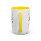 Thanksgiving Mug | Country Harvest Watercolor Gift | Pumpkin Scarecrow Accent Cup 11oz 15oz