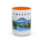 Cameroon Coffee Mug | Travel Souvenir Accent Mug | Place Gift Ceramic Cup 11oz 15oz