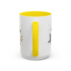Dubai Coffee Mug | UAE Souvenir Travel Gift | Accent Color Ceramic 11oz 15oz