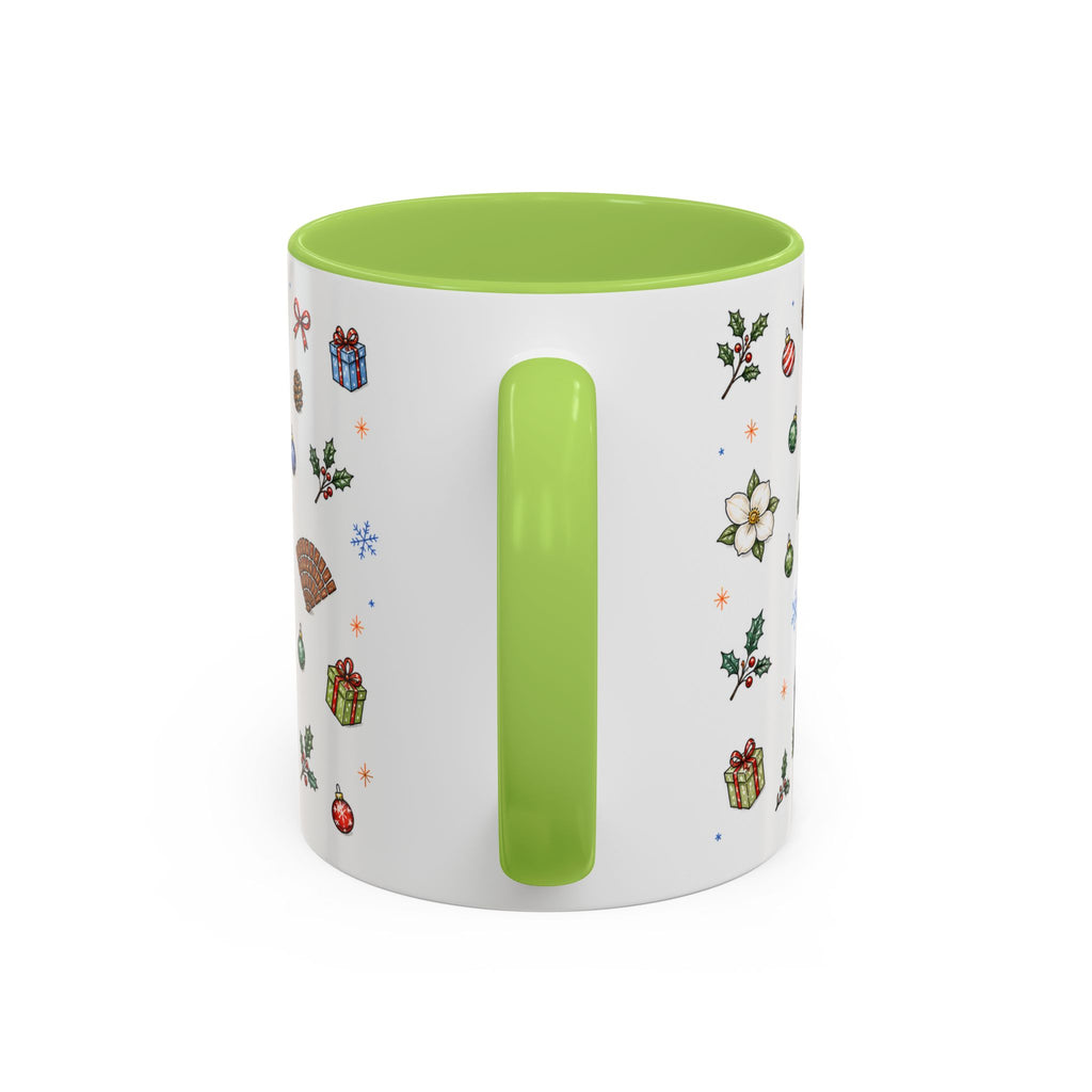 Charleston Christmas Mug | Watercolor City Souvenir, Holiday Travel Gift (11oz/15oz)