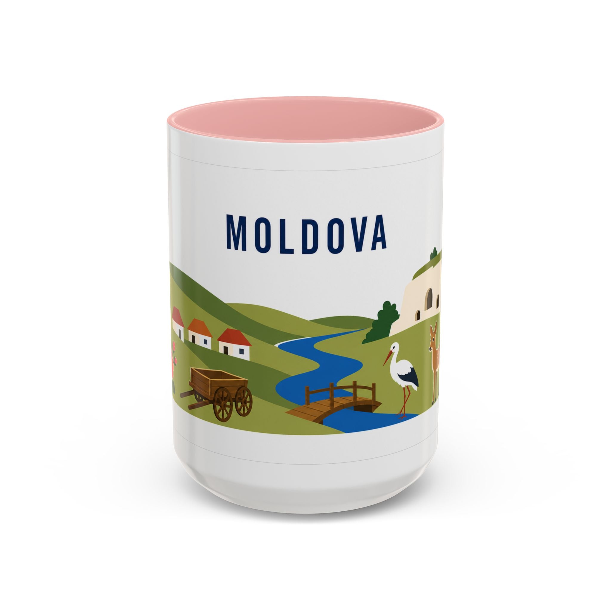 Moldova Coffee Mug | Travel Souvenir Accent Mug | Country Gift Ceramic Cup 11oz 15oz