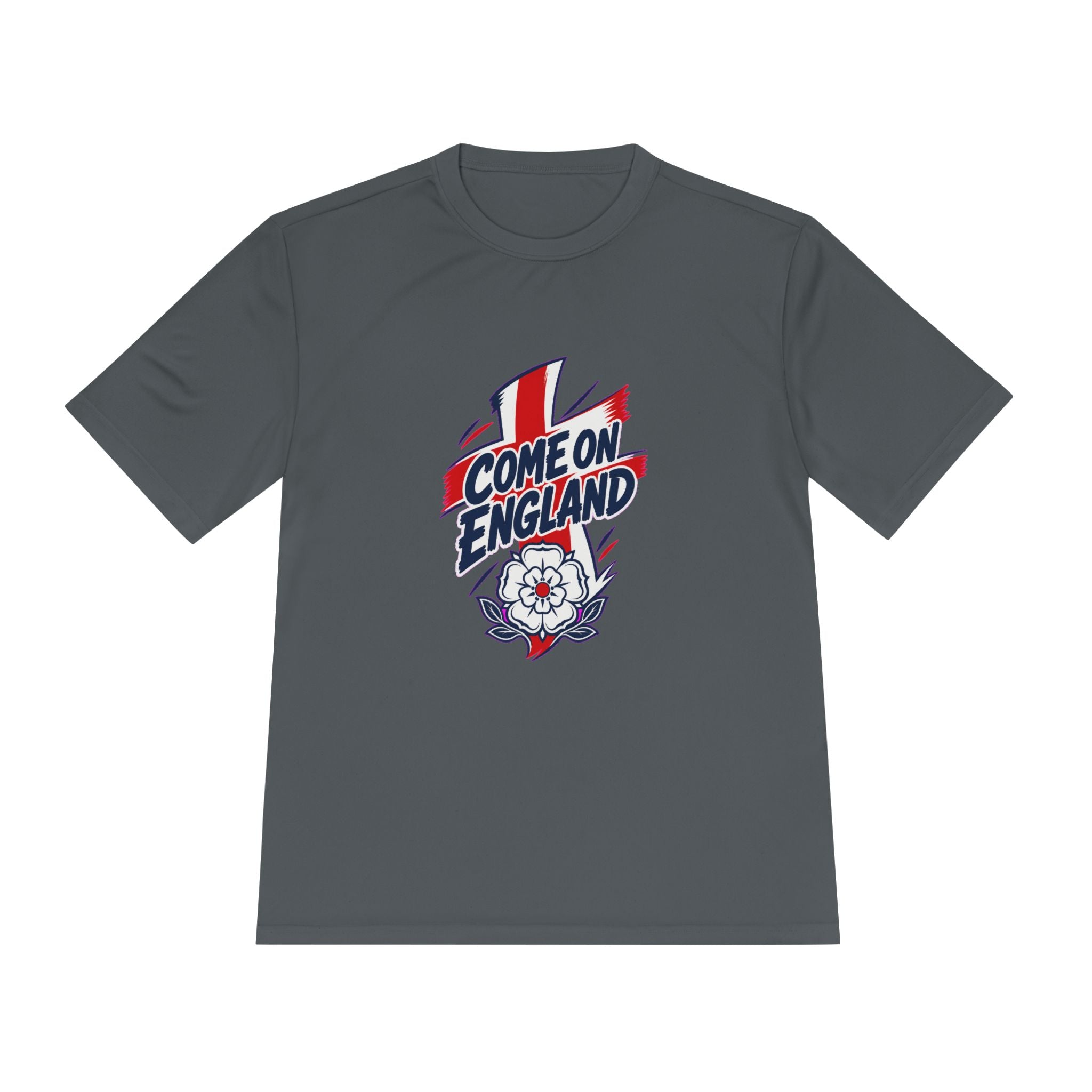 England Soccer Fan Tee, Come On England Sport Shirt