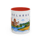Belarus Coffee Mug | Travel Souvenir Accent Mug | Place Gift Ceramic Cup 11oz 15oz