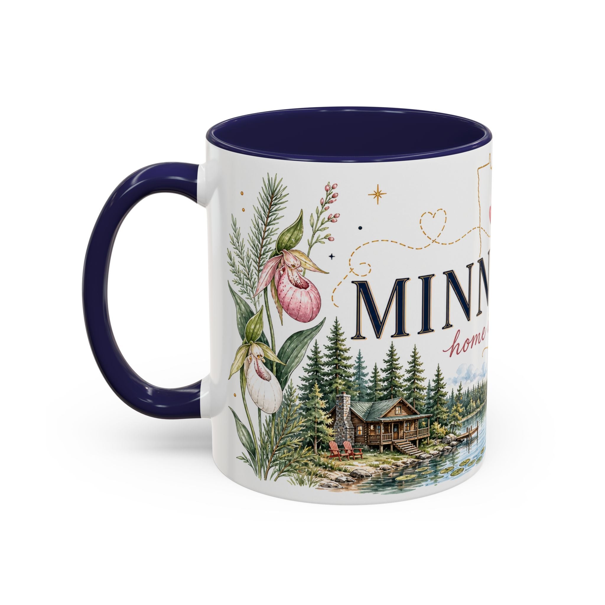 Minnesota Home State Mug | Long Distance Friendship Coffee Cup
