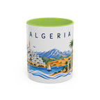 Algeria Coffee Mug | Travel Souvenir Accent Mug | Place Gift Ceramic Cup 11oz 15oz