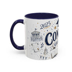 Congrats Graduate Coffee Mug | Class of 2026 Graduation Gift | Accent Color Ceramic 11oz 15oz