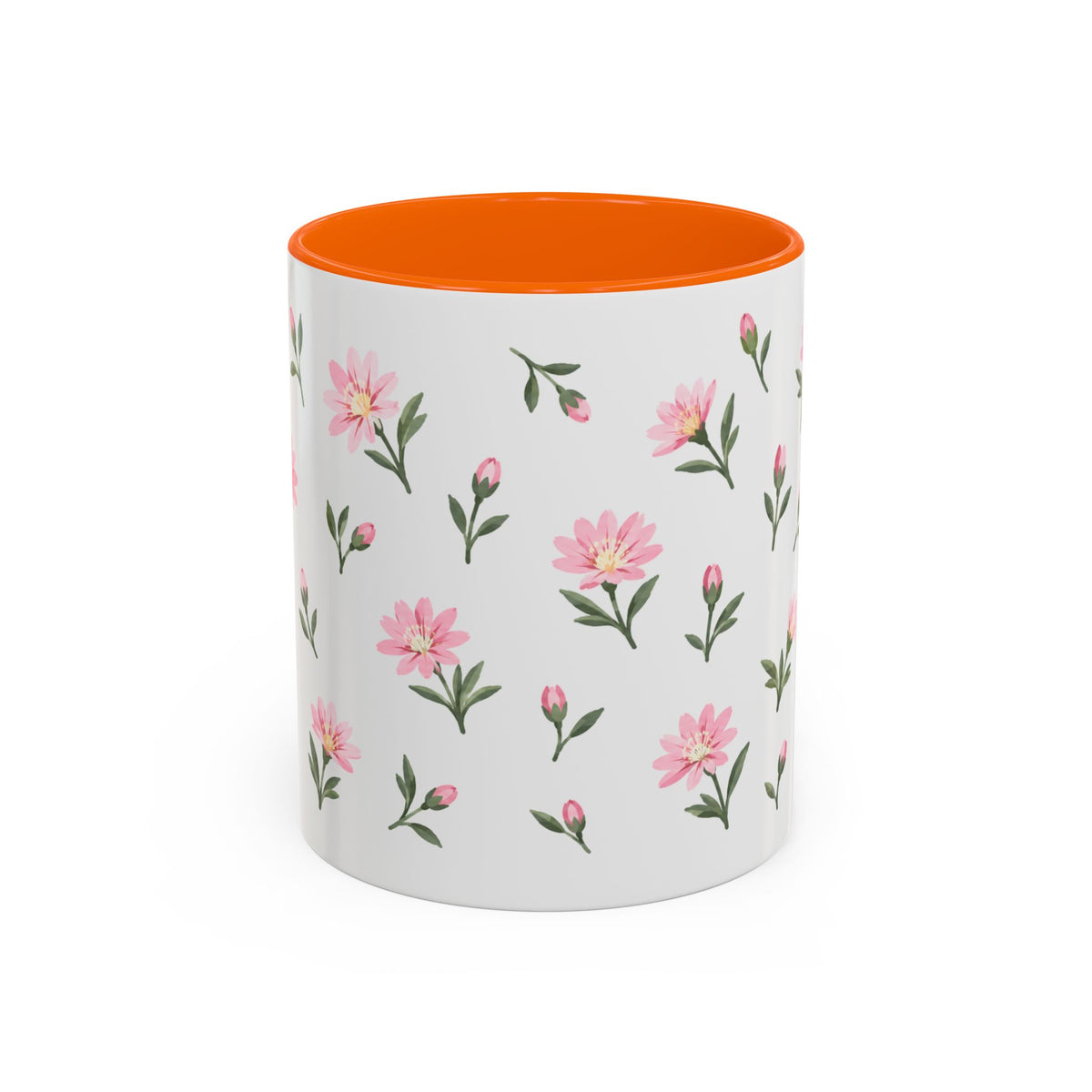 Montana Bitterroot Mug, State Flower Floral Coffee Cup, 11oz Botanical Gift
