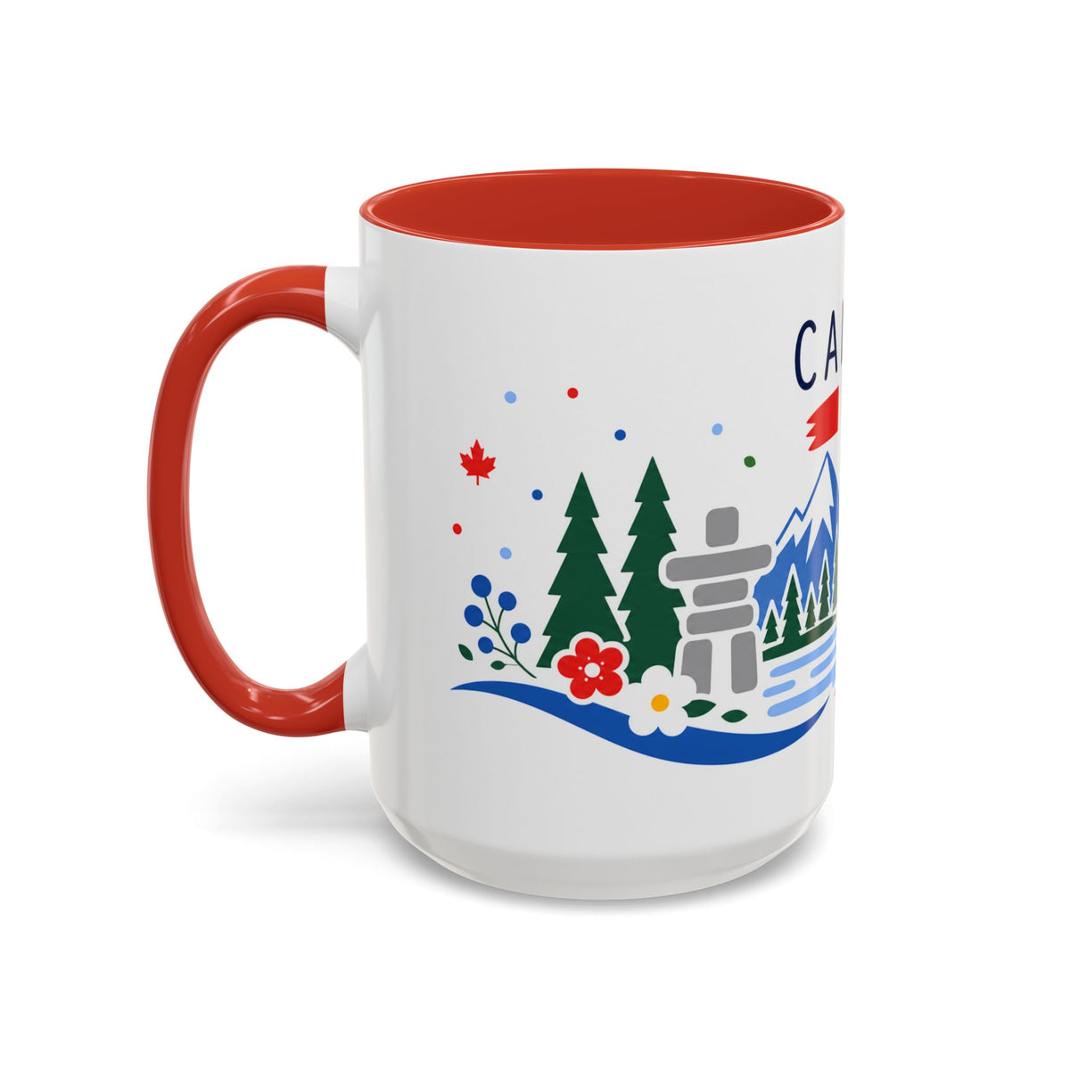 Canada Coffee Mug | Travel Souvenir Accent Mug | Country Gift Ceramic Cup 11oz 15oz