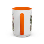Bhutan Valleys Coffee Mug | Travel Destination Souvenir Gift | Accent Color Ceramic 11oz 15oz